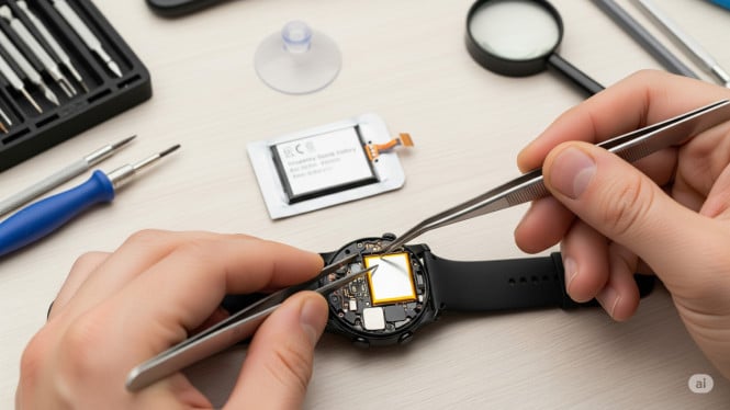 Mengganti Baterai Smartwatch