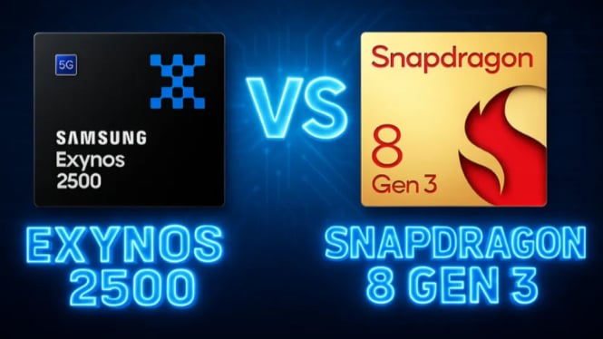 Pertarungan Chipset Flagship: Exynos 2500 vs Snapdragon 8 Gen 3, Siapa Pemenangnya?