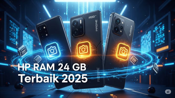 Smartphone RAM 24 GB & Kamera Gahar 2025
