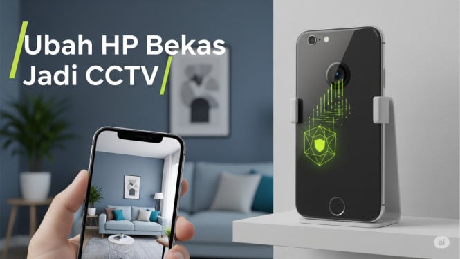 HP Bekas Jadi CCTV Canggih