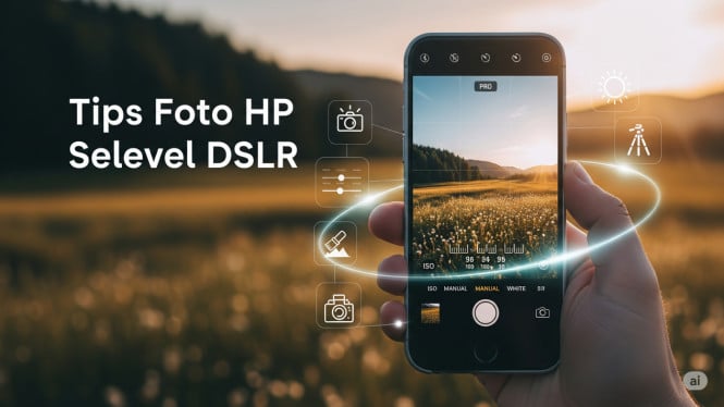 Trik Jitu Bikin Foto HP Mirip DSLR