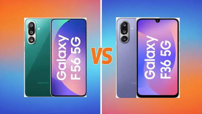 Samsung Galaxy F36 5G dan F56 5G