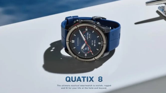 Garmin Quatix 8 Hadir di Indonesia, Ini Spesifikasi Hebatnya untuk Petualangan Laut!