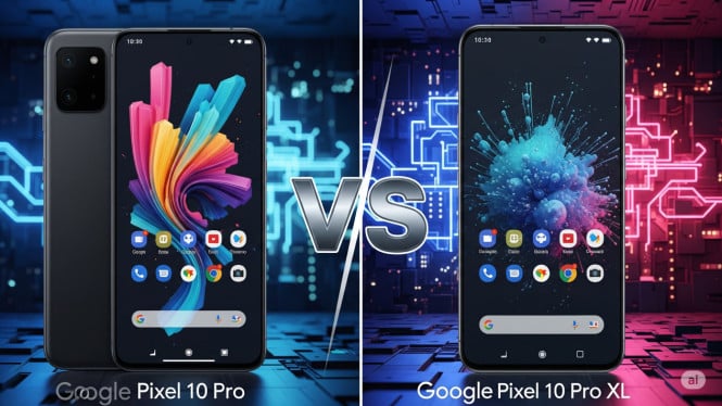 Google Pixel 10 Pro vs Pixel 10 Pro XL
