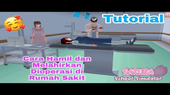 Membuat Adegan Hamil dan Melahirkan di Sakura School Simulator