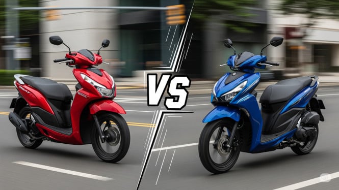 Honda BeAT vs Yamaha Gear Ultima: Duel Skutik Paling Irit 2025