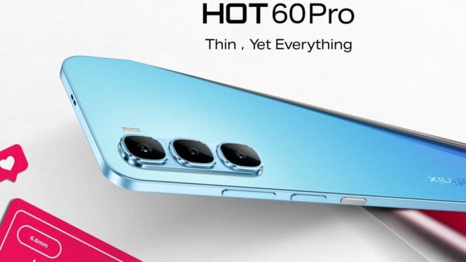 Infinix Hot 60 Pro: Ponsel Tipis Harga 2 Jutaan, Layar AMOLED & Performa Kencang!