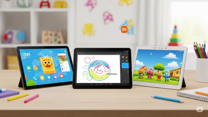 Tablet Anak 2025 dengan Baterai Awet