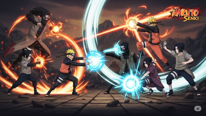 Game Naruto Senki Paling Seru