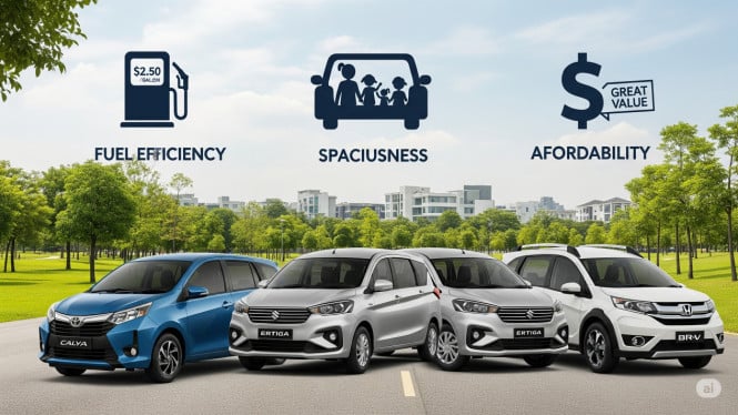 Mobil Keluarga Paling Irit & Nyaman 2025