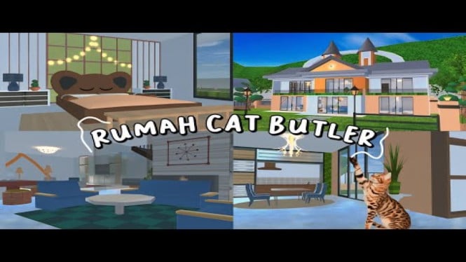 Rumah Butler di Sakura School Simulator