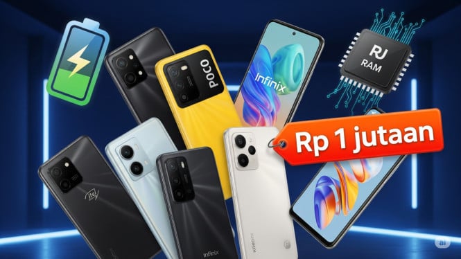 HP 1 Jutaan 2025: Tahan Seharian, RAM Gede