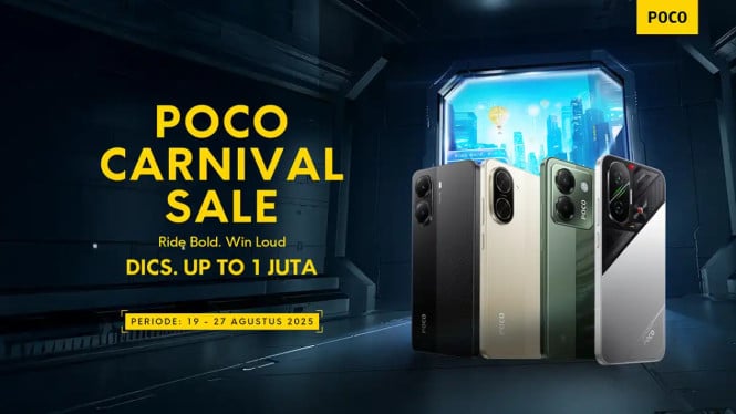 Daftar Promo HP Poco Agustus 2025: Diskon Gila-gilaan hingga Rp500 Ribu, Buruan Cek!