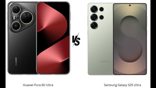 Perbandingan Lengkap: Huawei Pura 80 Ultra VS Samsung Galaxy S25 Ultra? Temukan Jawabannya!