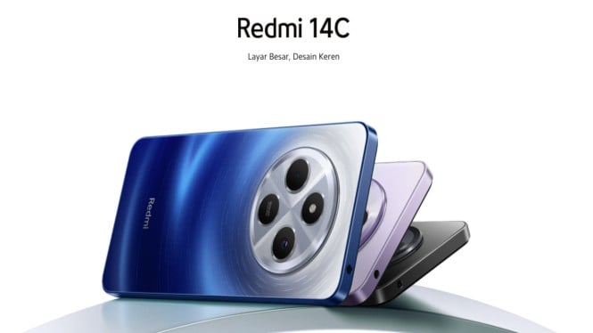 Redmi 14C Resmi Hadir, Ponsel Murah