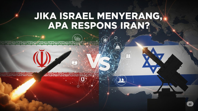 Cara Iran Hadapi Serangan Israel