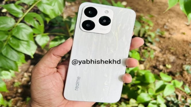 Realme 15T Bocor: Desain Mirip iPhone