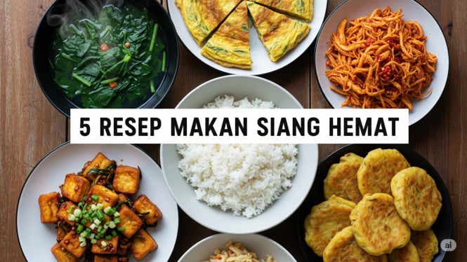 5 Resep Masakan Siang Simple dan Hemat