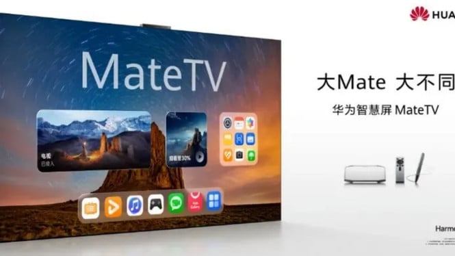 Mate Smart TV dari Huawei: Layar Mini-LED 4K Seharga Rp200 Juta, Layak Dibeli?