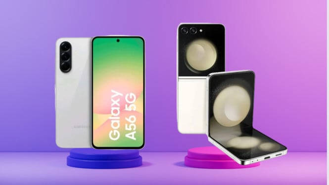 Samsung A56 5G dan Z Flip 5