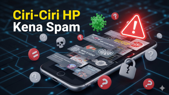 Kenali Ciri-Ciri HP Terkena Spam