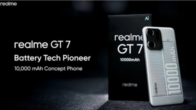 Gila! Realme Bakal Rilis HP Baterai 10.000 mAh, Bisa Tahan 5 Hari Tanpa Cas!