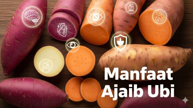 Rahasia Sehat dan Cantik Ada di Ubi