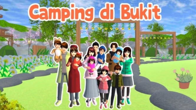 Pegunungan Sakura School Simulator