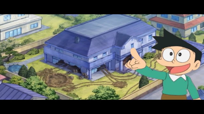 Rumah Suneo di Sakura School Simulator