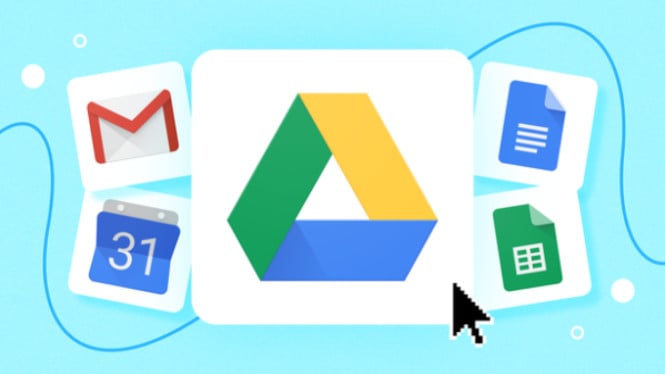 Hapus File Google Drive