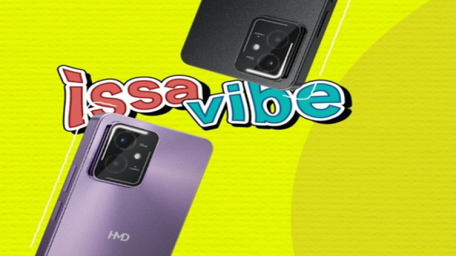 HMD Vibe 5G Meluncur! Desain Kece