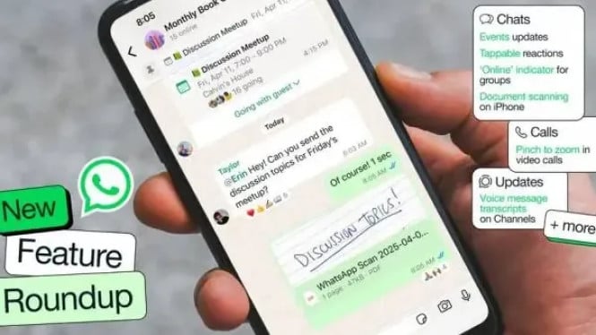 WhatsApp Sekarang Punya Fitur Jadwalkan Panggilan Seperti Zoom! Begini Caranya