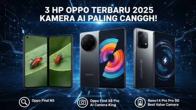 HP Oppo 2025 dengan Kamera Canggih