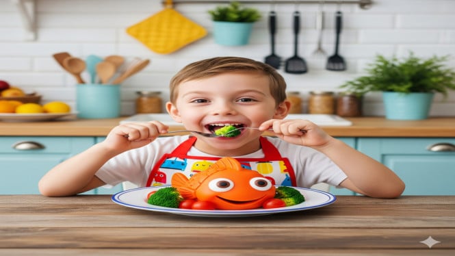 Cara Jitu Bikin Anak Lahap Makan Ikan Tanpa Drama