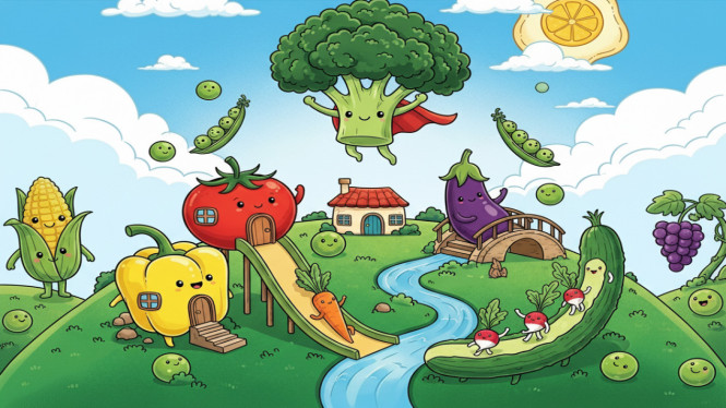 Cara Jitu Bikin Anak Lahap Sayur Tanpa Drama