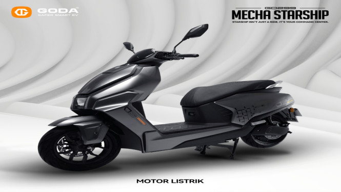 Goda Mecha Starship: Motor Listrik Futuristik