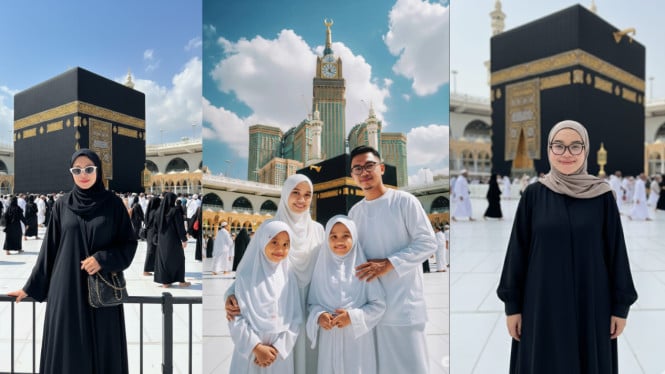 Foto di Depan Kakbah Pakai Gemini AI