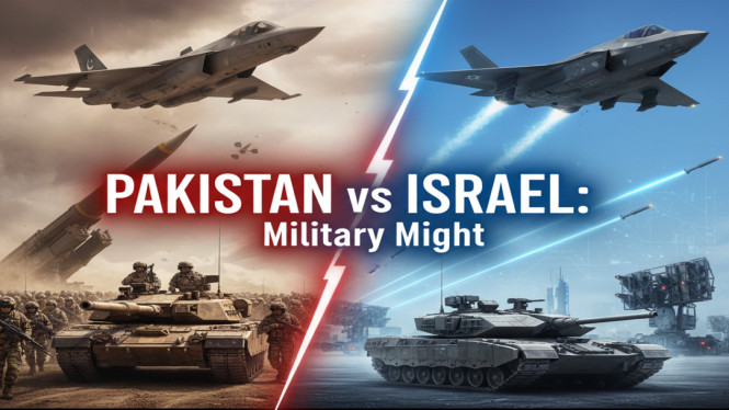 Pakistan vs Israel: Jumlah Pasukan vs Teknologi Canggih