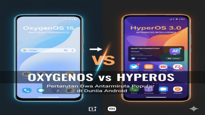 OxygenOS vs HyperOS: Pertarungan Dua Antarmuka Populer
