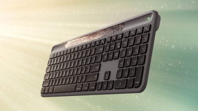 Keyboard Surya Logitech Ini Bisa Dipakai 10 Tahun Tanpa Isi Daya