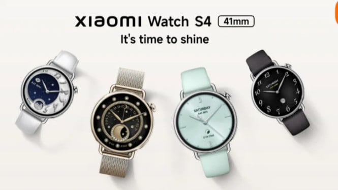 Smartwatch Terbaru Xiaomi Watch S4 41 mm Hadir di Pasar Global dengan Fitur Canggih!