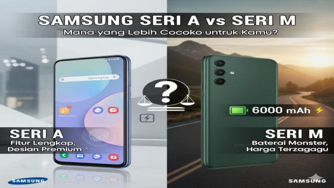 Samsung Seri A vs Seri M