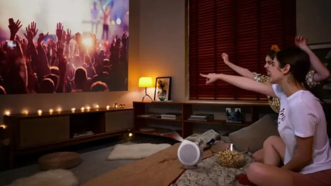 Proyektor Portabel Baru dari BenQ Hadir dengan Fitur Google TV dan Kualitas Suara Premium!