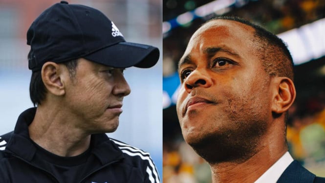 Shin Tae-yong dan Patrick Kluivert