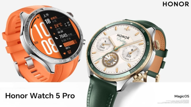 Honor Watch 5 Pro Resmi Meluncur!