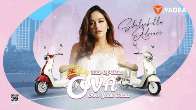Yadea Ova Resmi Hadir di Indonesia! Sepeda Listrik Stylish Rp8 Jutaan yang Cocok untuk Perempuan Modern