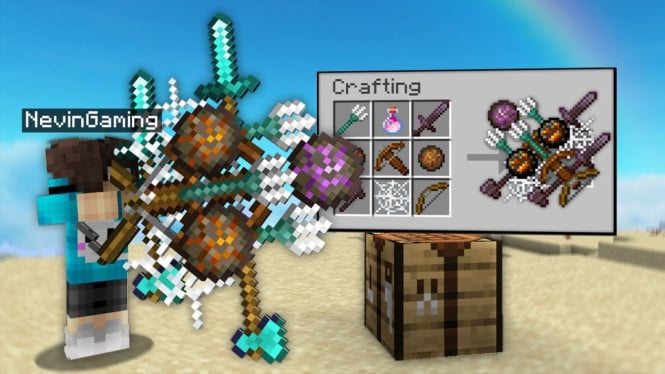 Senjata Terkuat di Minecraft