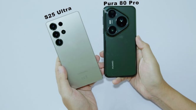 HUAWEI Pura 80 Ultra vs Galaxy S25 Ultra