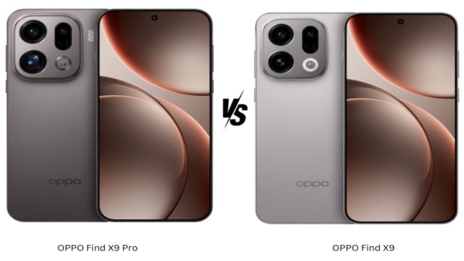 Oppo Find X9 atau X9 Pro