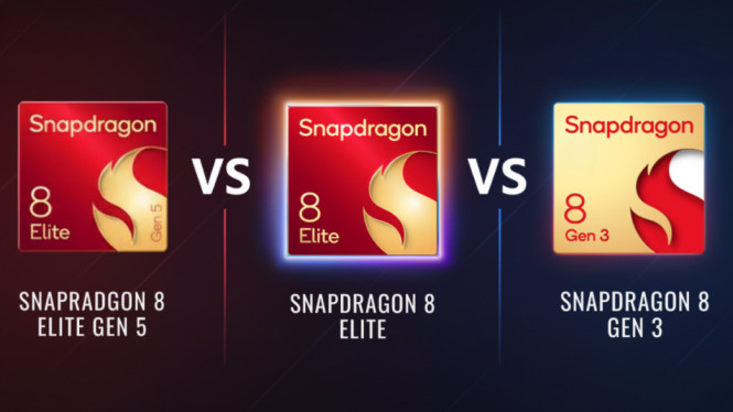 Snapdragon 8 Elite Gen 5 dengan Predekaturnya